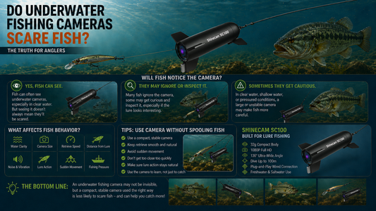Do Underwater Fishing Cameras Scare Fish? The Truth for Anglers