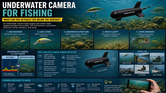 Underwater Camera for Fishing: What Can You Actually See Below the Surface?