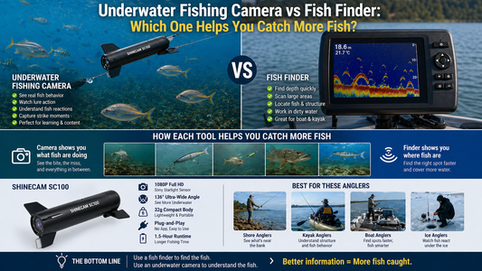 Underwater Fishing Camera vs Fish Finder: Which One Helps You Catch More Fish?