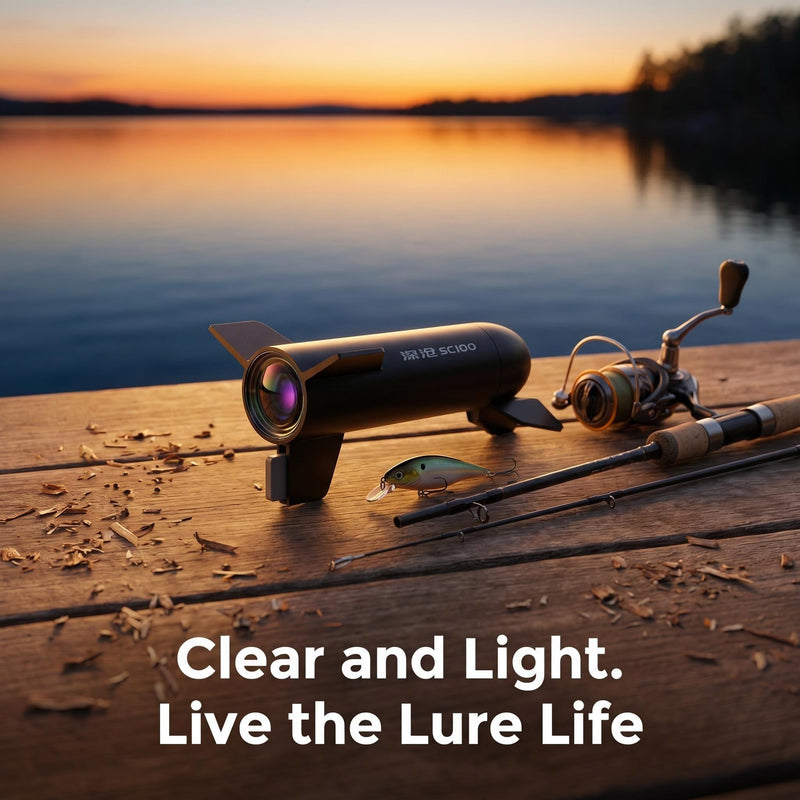 Bottom rig fishing camera